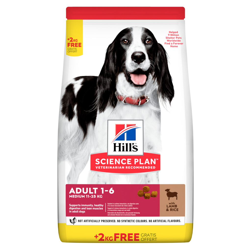 SP Canine Adult Medium with lamb&rice dry 14kg bonusbag. DISPONIBLE JUSQU'À ÉPUISEMENT DES STOCKS. SP Canine Adult Medium with lamb&rice dry 14kg bonusbag. DISPONIBLE JUSQU'À ÉPUISEMENT DES STOCKS.