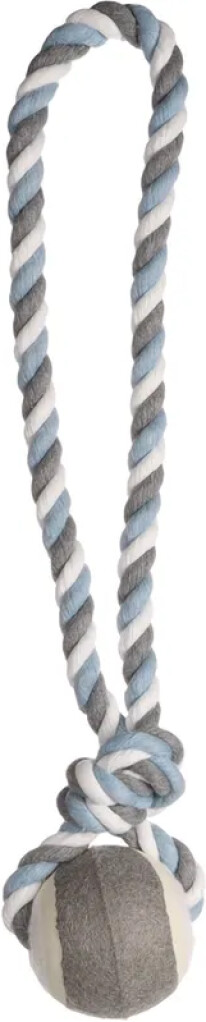 HS Jim Trektouw Tennisbal Blauw/Wit/Grijs S