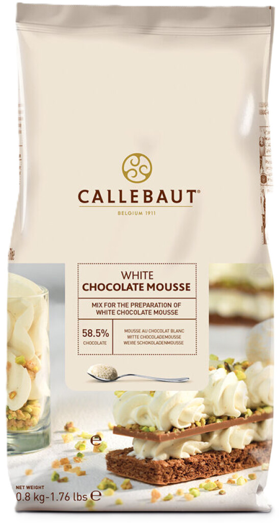 Mousse au chocolat blanc 800g