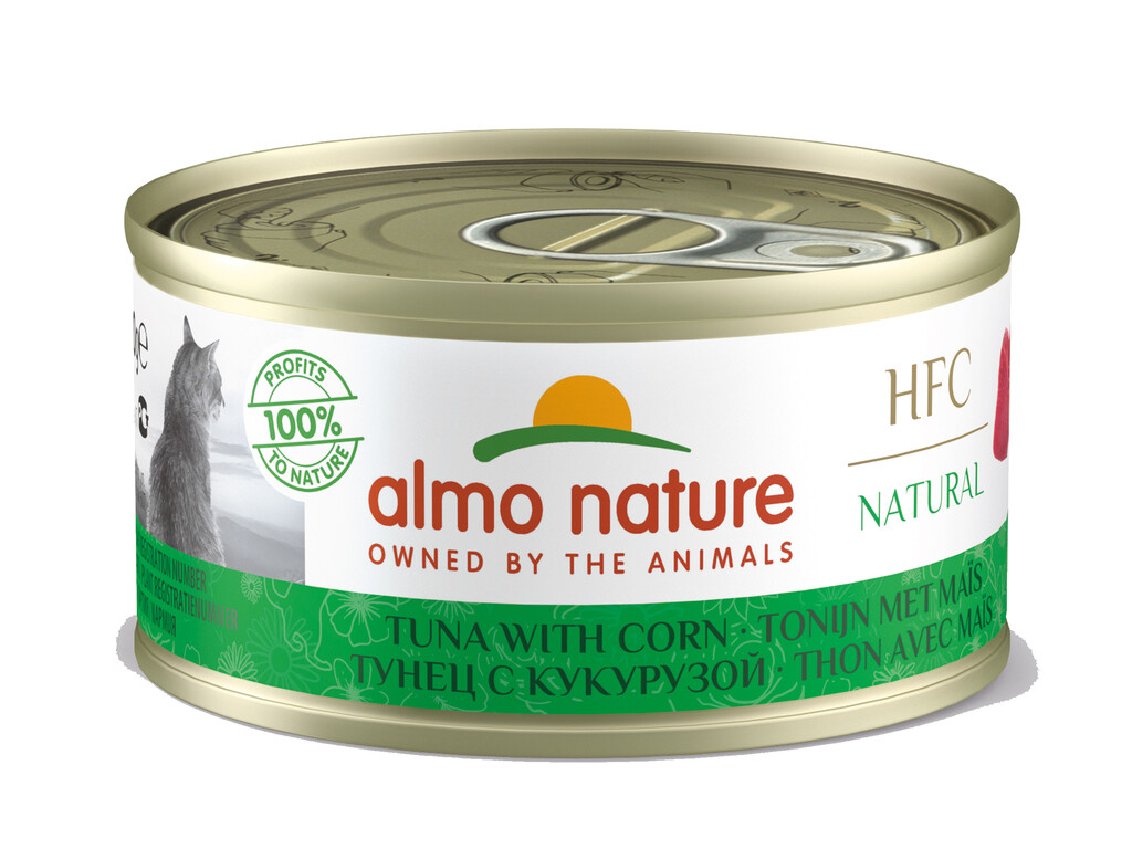HFC Natural - thon avec maïs 70g
