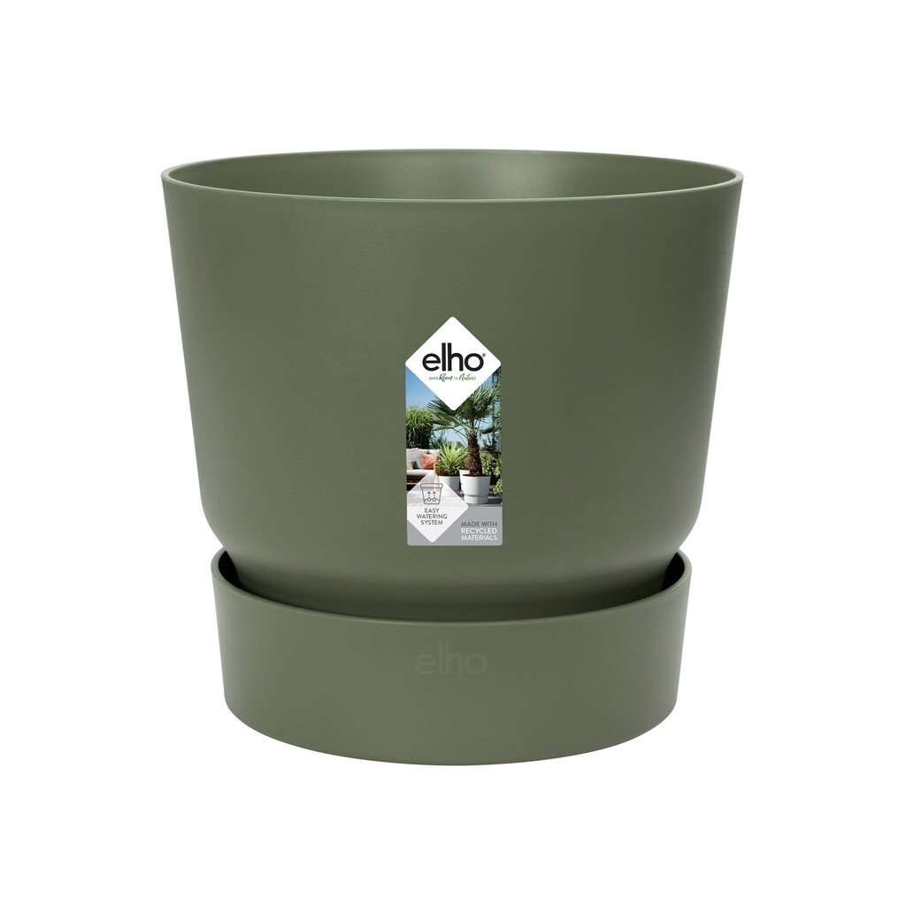 Greenville Rond 18cm vert feuille