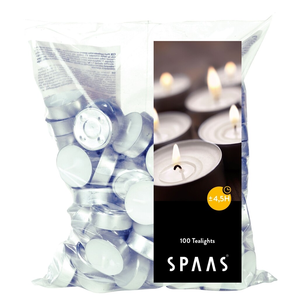 100 bougies chauffe-plats 4,5h