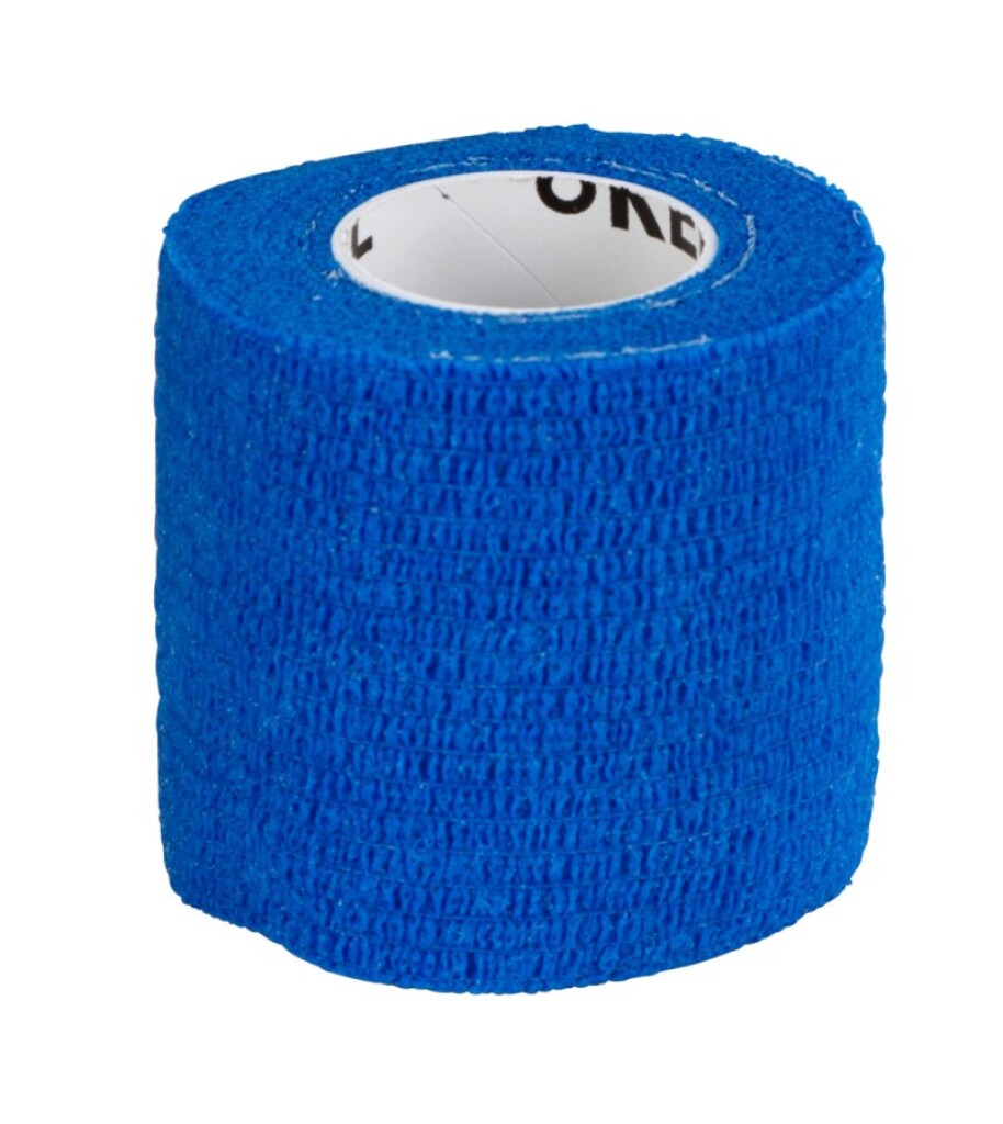 EquiLastic zelfhechtende bandage, blauw, 10cm breed