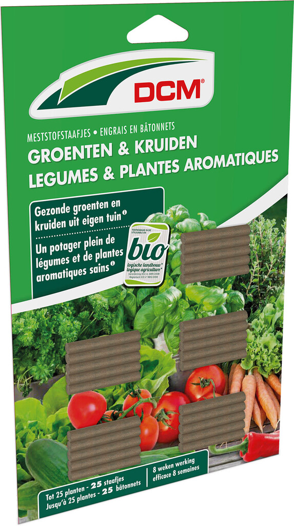 Engrais en bâtonnets Légumes & Plantes aromatiques