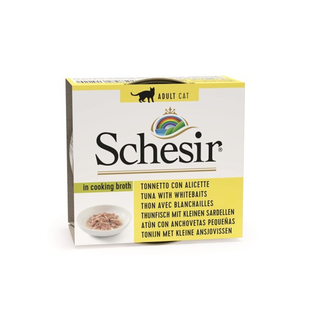 Chat 70g - thon & anchois (bouillon)