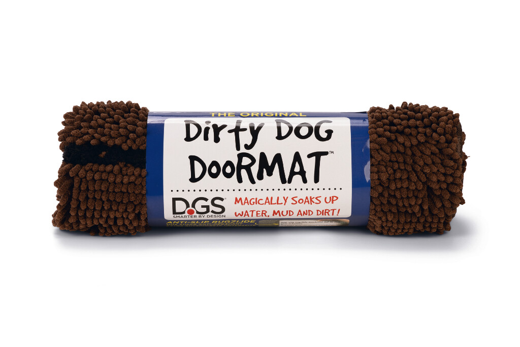 Dirty Dog tapis séchage brun 78x51cm Dirty Dog tapis séchage brun 78x51cm