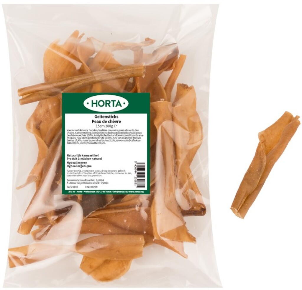 Peau de chèvre 15cm 300g Peau de chèvre 15cm 300g