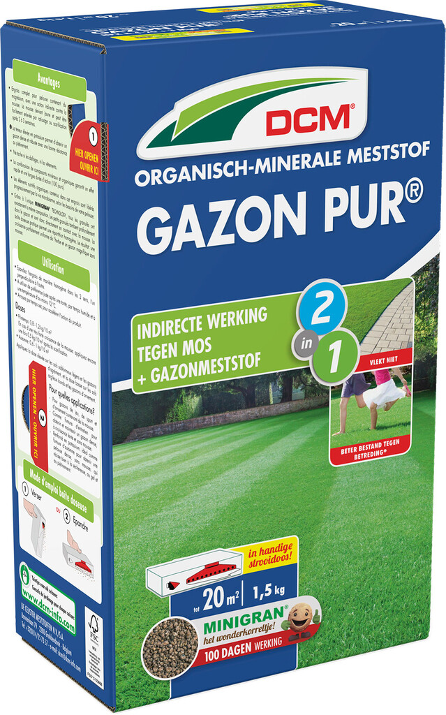 Meststof Gazon Pur® 1,5kg Meststof Gazon Pur® 1,5kg
