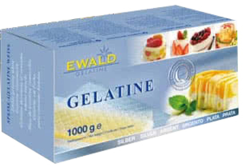 Gélatine en feuille argent 20g  Gélatine en feuille argent 20g