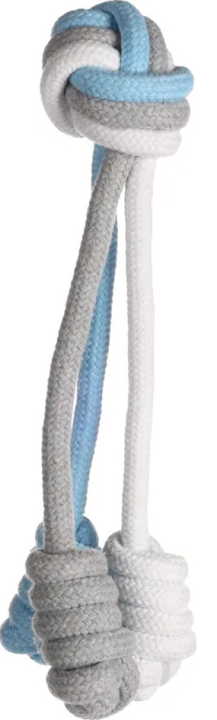 HS Jim 3 Cordes Balle Nouée Bleu/Blanc/Gris HS Jim 3 Cordes Balle Nouée Bleu/Blanc/Gris