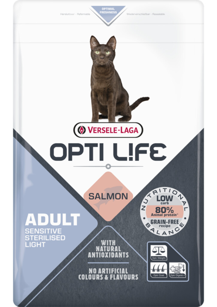 Sensitive sterilised/light 2,5kg