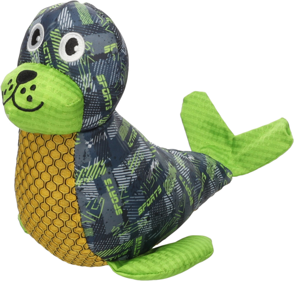Siwi zeehond groen 14,5x28x18,5cm