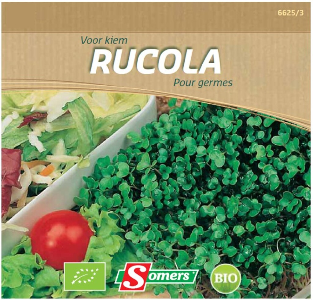 Be-Bio-02 voor kiem Rucola