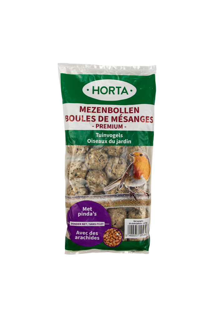 Boules de graisse premium arachides 20 pièces