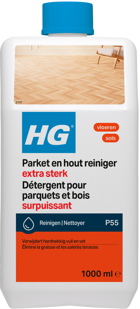 Détergent surpuissant pour parquets (produit 55) 1L
