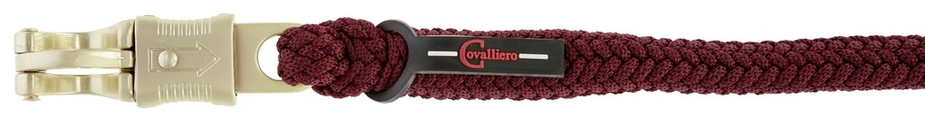 Halstertouw Classy paniekhaak rood Halstertouw Classy paniekhaak rood