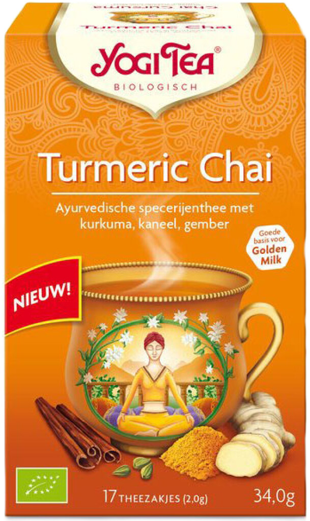 Thé Turmeric Chai bio