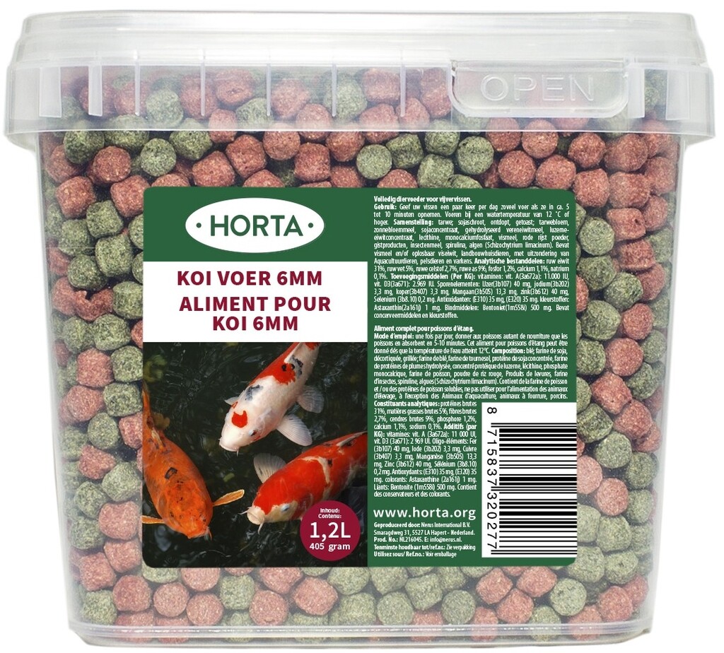 Koivoer 1.2 liter 6 mm./ 405 gr