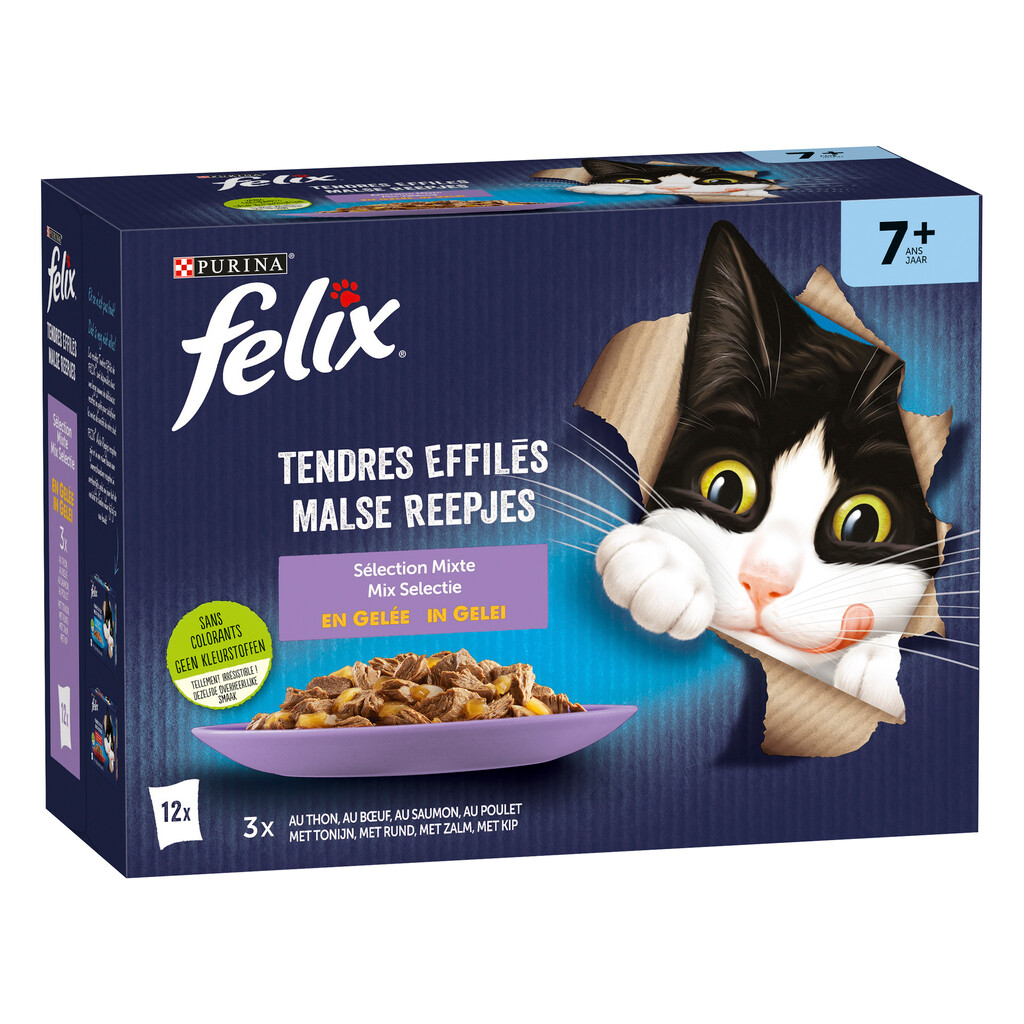 Tendres Efillés Senior 12x85gr