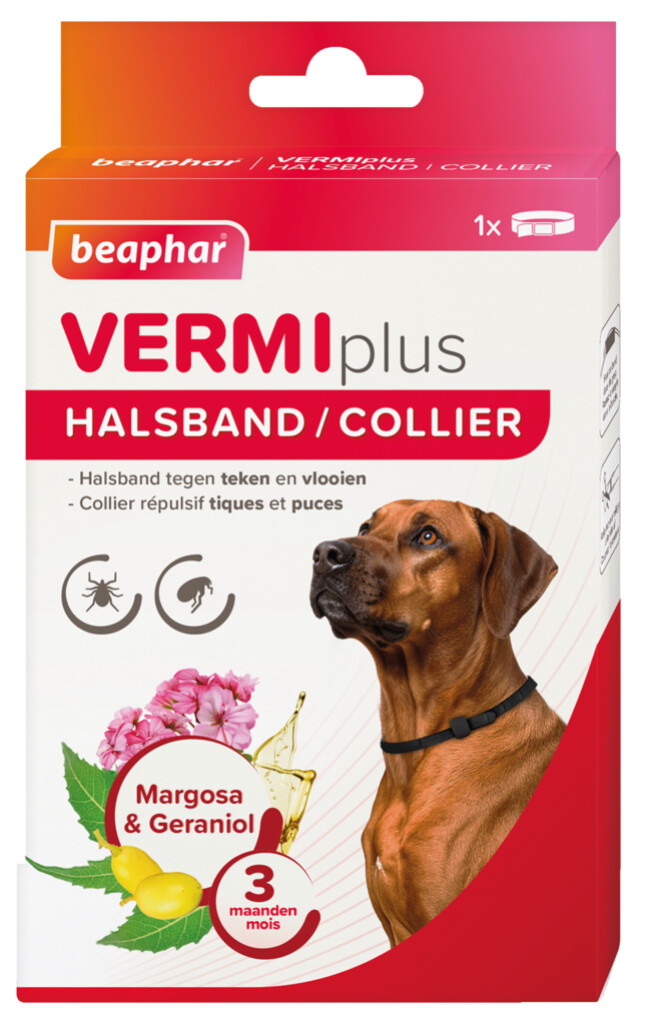 Vermiplus halsband hond
