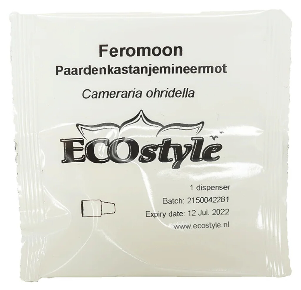 Capsule de phéromones pour piège à phéromones de mineuse du marronnier d'Inde