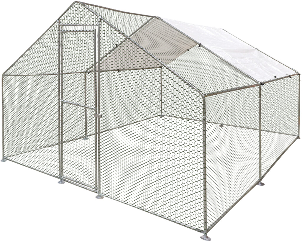 Enclos pour poules Doerak 4x3x2 m