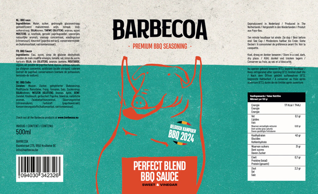 Perfect Blend BBQ sauce 500ml