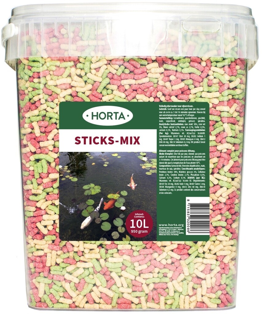 Sticks-Mix 10 liter/950g