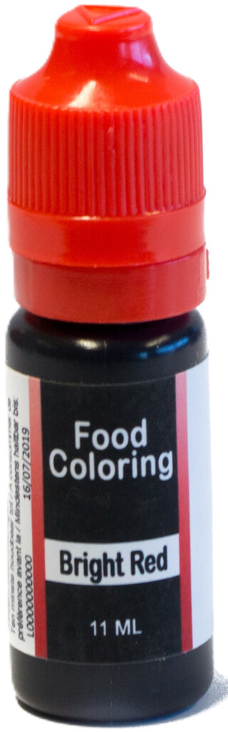 Colorant synthétique liquide - rouge - 11ml