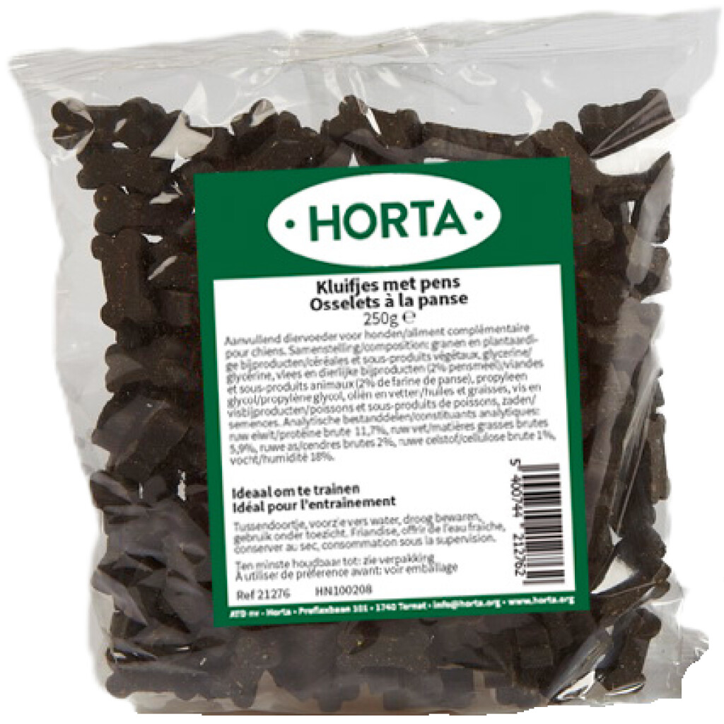 Kluifjes met pens 250 gr