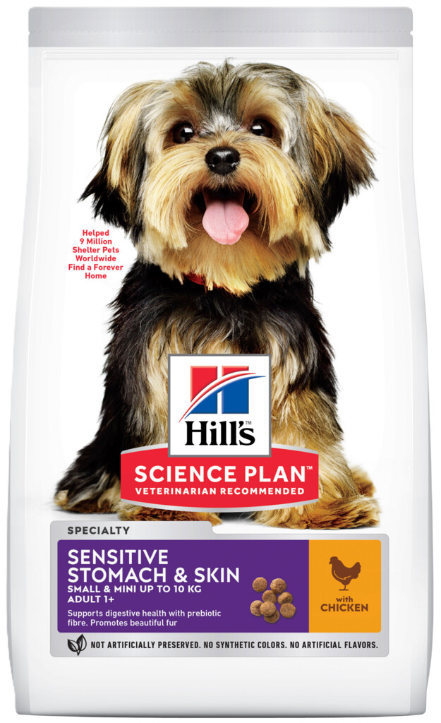 SP Canine Adult Sensitive Stomach & Skin Small & Mini with Chicken dry 6kg