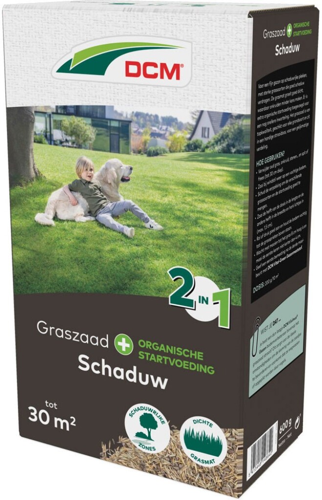 Semences de gazon Plus zones ombragées 600g