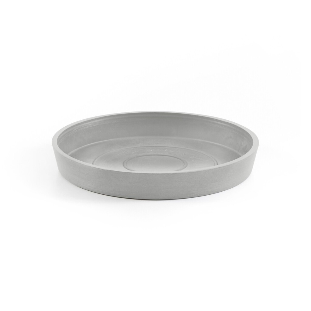 Soucoupe rond 20 Blanc Gris Soucoupe rond 20 Blanc Gris