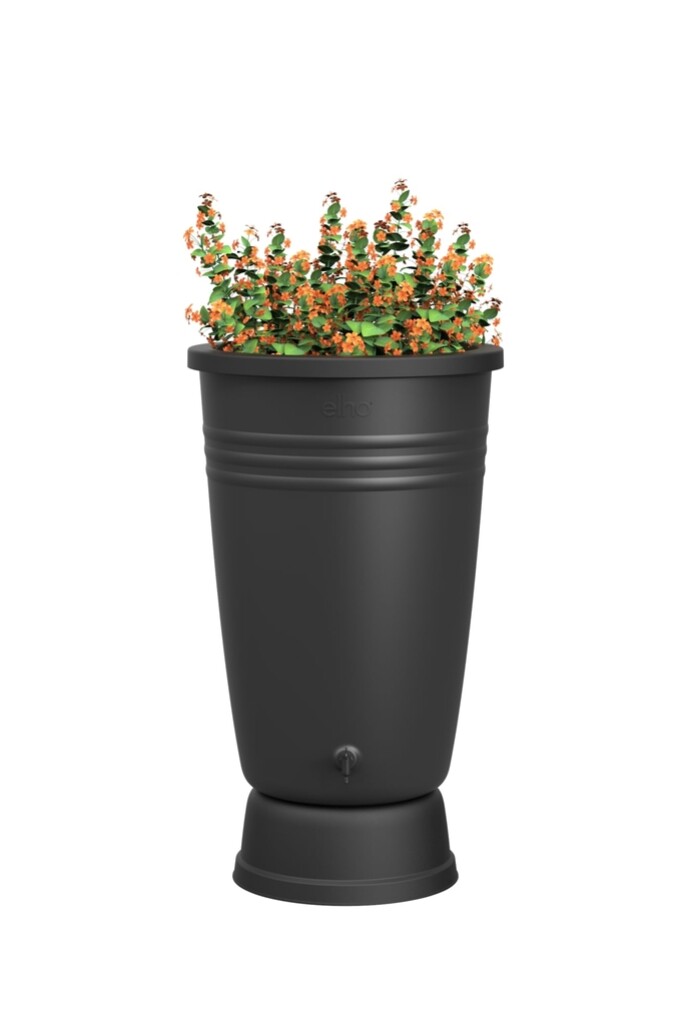 Green Basics récup d'eau Plus 200L Living Noir