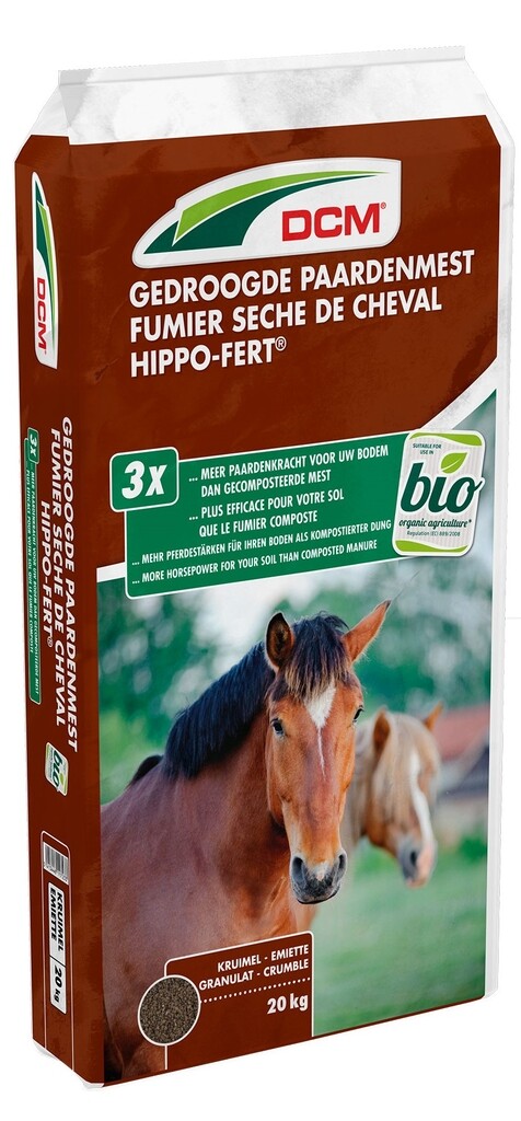Gedroogde Paardenmest 20kg