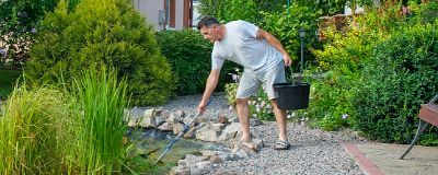 Het onderhoud van je vijver is een werk van alle seizoenen