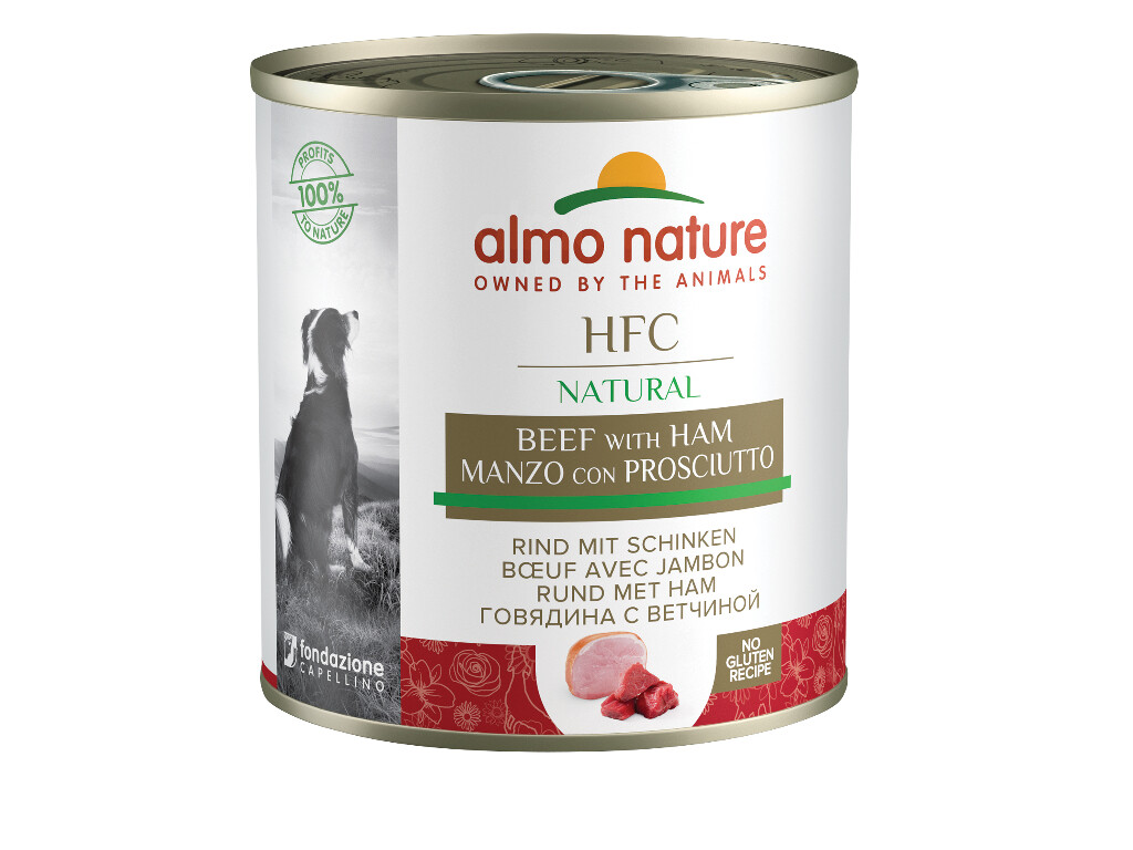 HFC Natural boeuf et jambon 290g