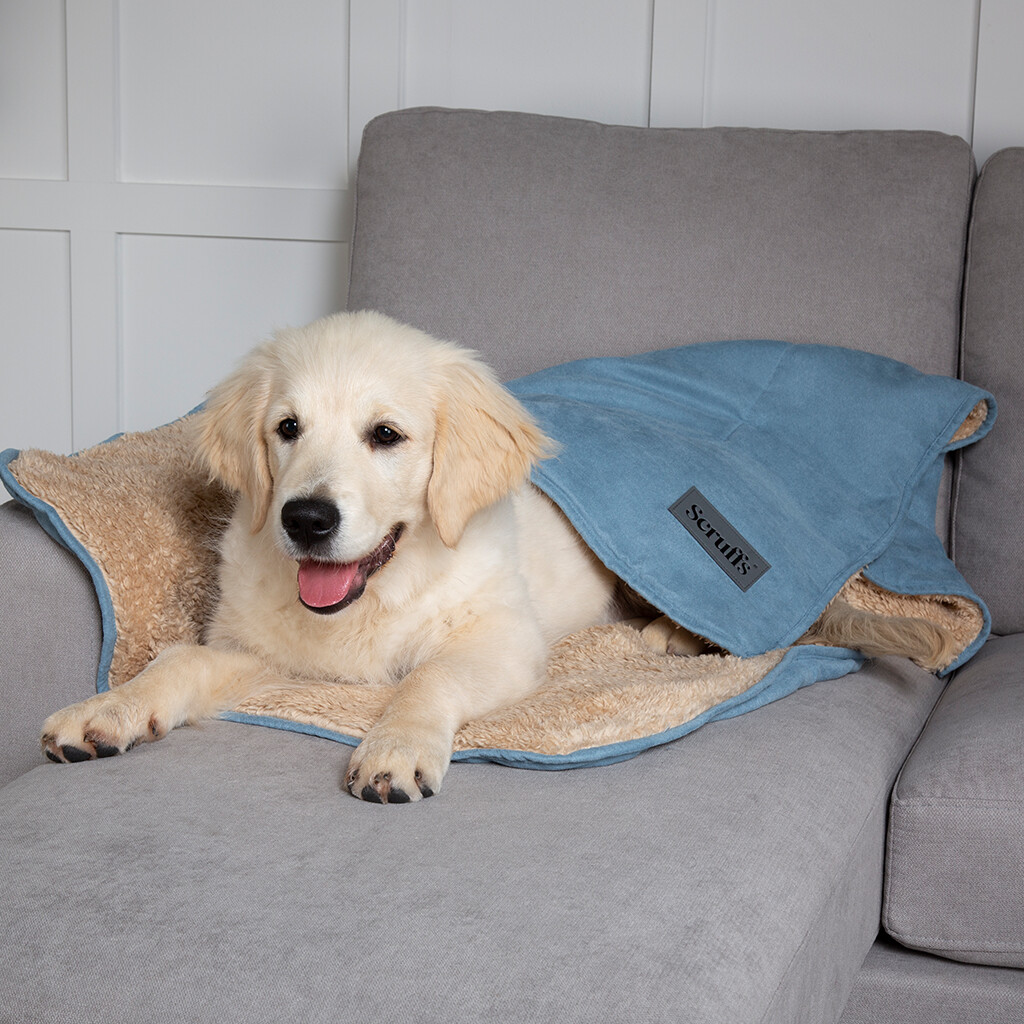 Cosy couverture - Bleu lagon