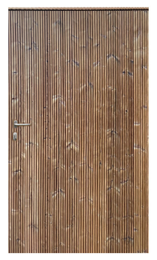 Tuinpoort Bardot 100 x 178 cm Vuren, enkel