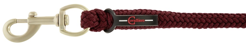 Halstertouw Classy karabijnhaak rood