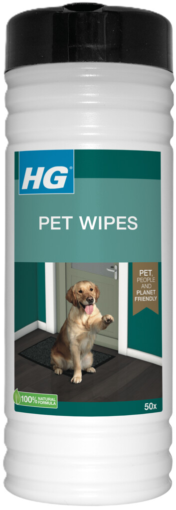 Pet wipes 50 pièces