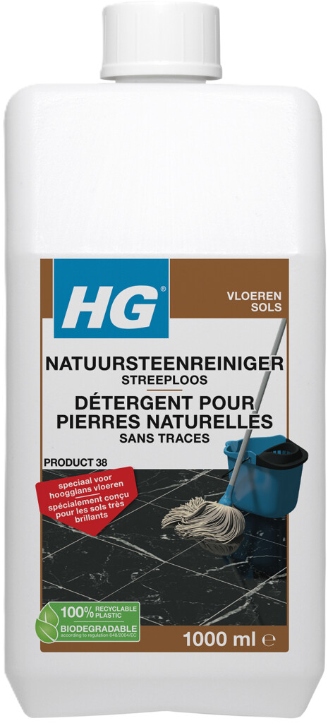 Natuursteenreiniger streeploos (product 38) 1L Natuursteenreiniger streeploos (product 38) 1L