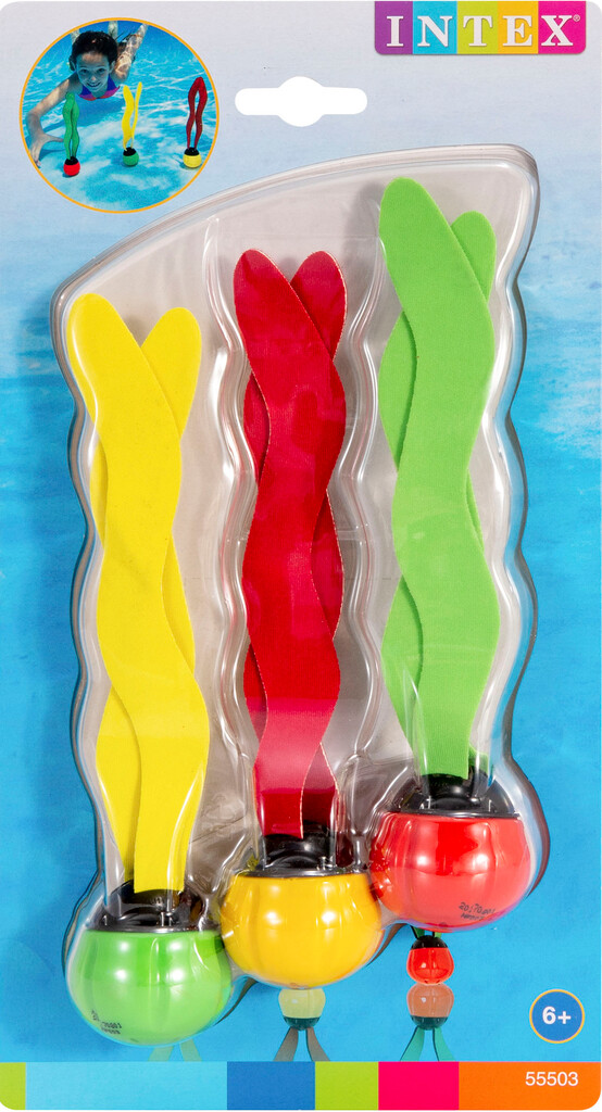 Jeux de plongee balles (3 pièces)