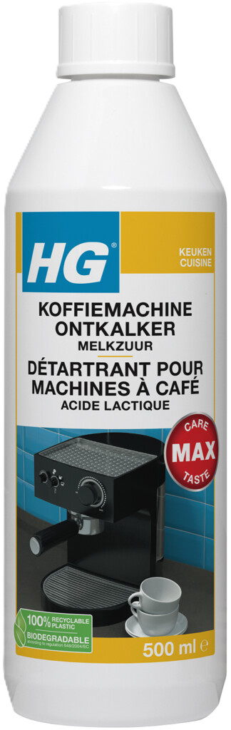 Détartrant pour machines à café acide lactique 500ml  Détartrant pour machines à café acide lactique 500ml