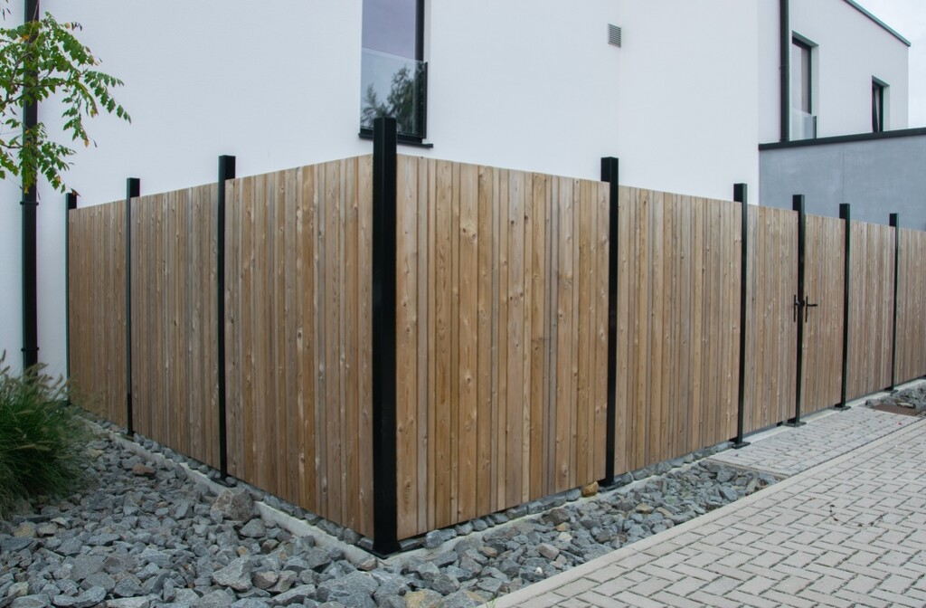 Vario scherm geïmpregneerd grenen 180x180cm