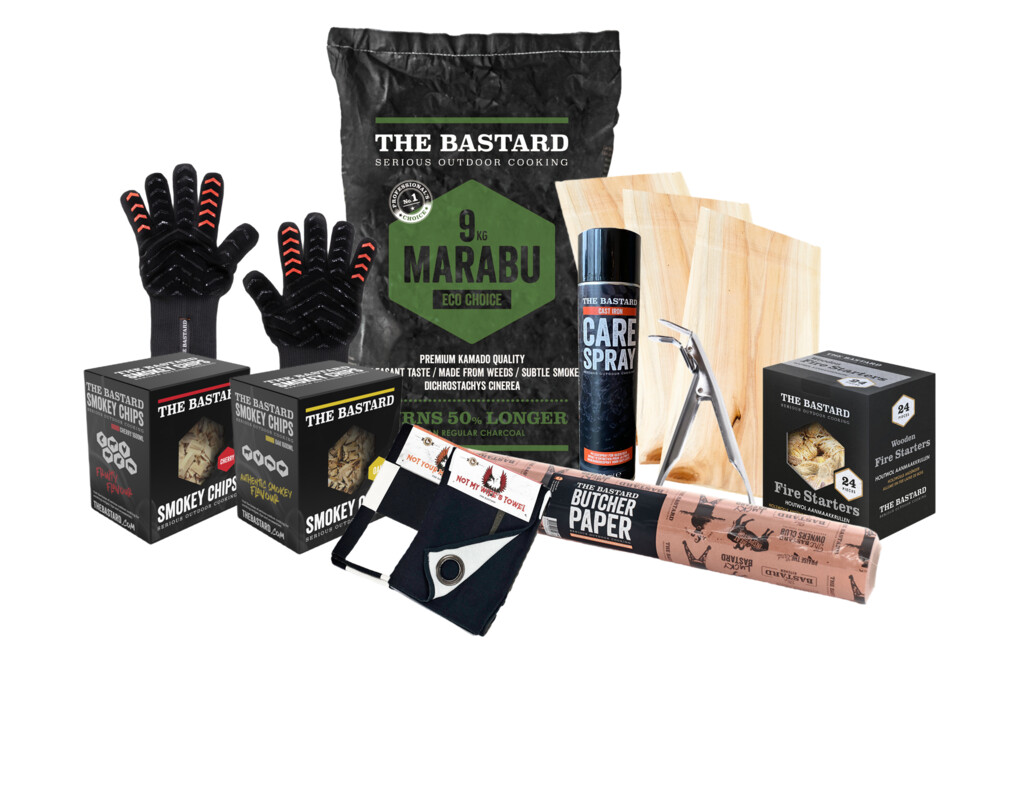 The Bastard Kamado Classic Medium compleet - GRATIS Bastard Starter Box voor AHA-klanten