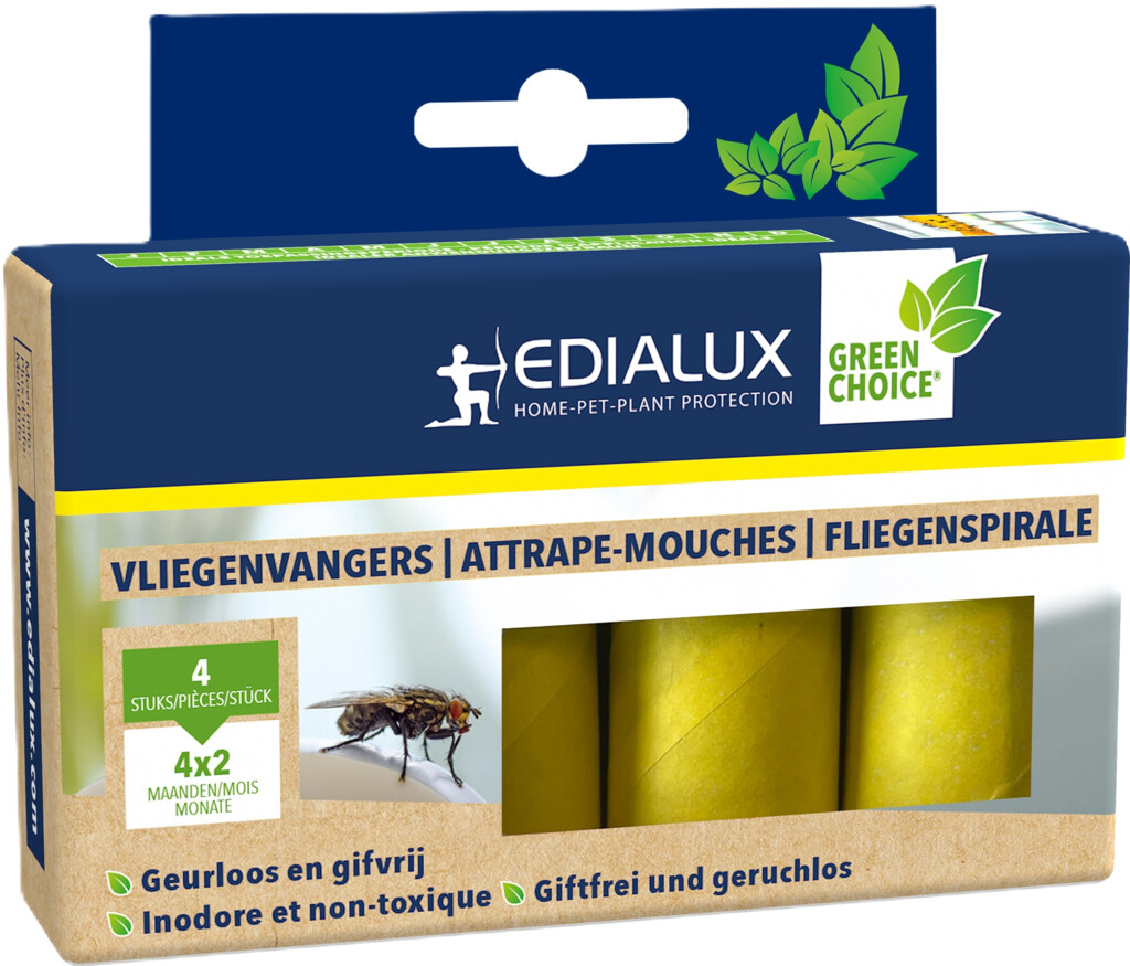 Green Choice vliegenvangers 4 stuks