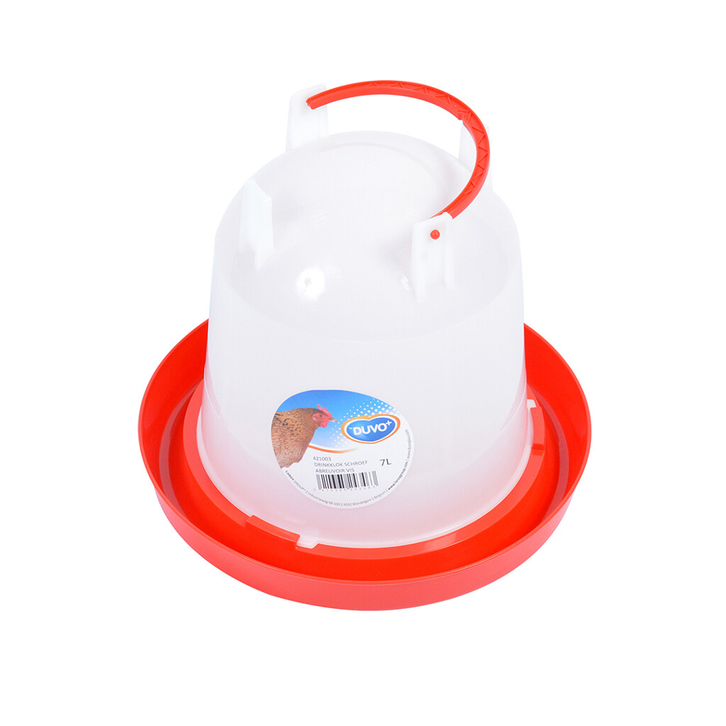 Drinkklok schroef met handvat 7L Drinkklok schroef met handvat 7L