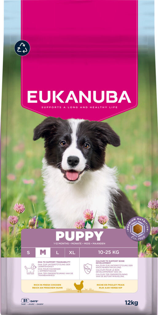 Medium Breed Puppy & Junior chicken 12kg