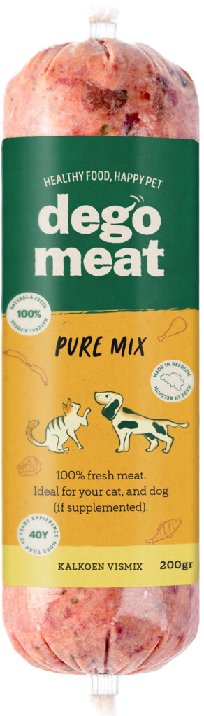 Mix dinde poisson 200g